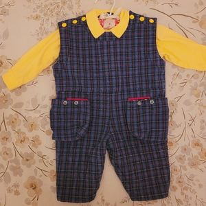 Vintage baby girl set 12 mo